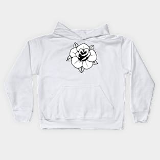 Old school rose original Kids Hoodie